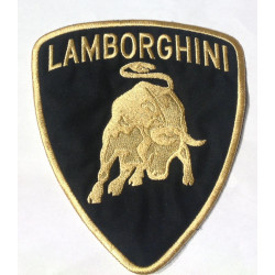 Stort tygmärke Lamborghini